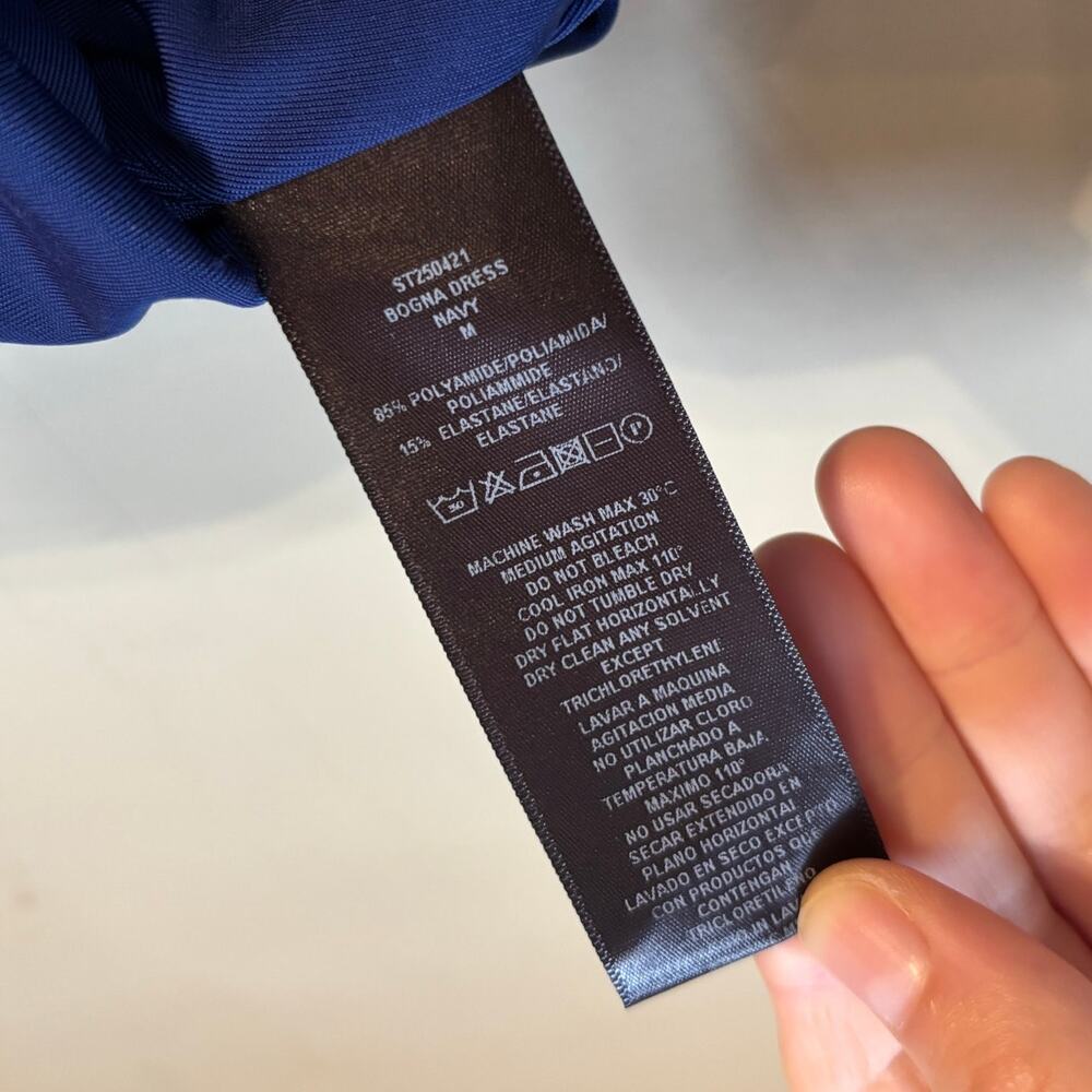 SILVIA TCHERASSI REVOLVE Bogna Dress in Navy Women's Medium Prom Wedding - Picture 8 of 13